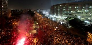 Barcelona-protestos-marcam-o-último-el-Clássico-da-década