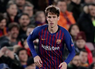 Juventus busca a contratação de zagueiro do Barcelona O-zagueiro--Juan-Miranda-se-despede-do-Barcelona
