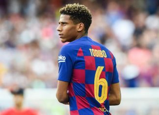 Barcelona-Carlo-Cncelotti-quer-Jean-Clair-Todibo-no-Everton
