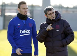 Barcelona | Arthur Melo volta a treinar com a equipe Barcelona-Arthur-Melo-volta-à treinar-com-a-equipe