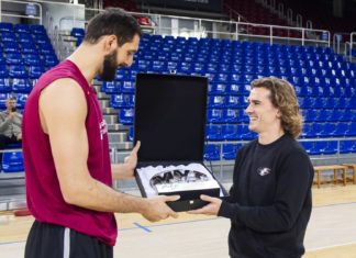 Barcelona-Griezmann-impressiona-estrela-do-Basquete
