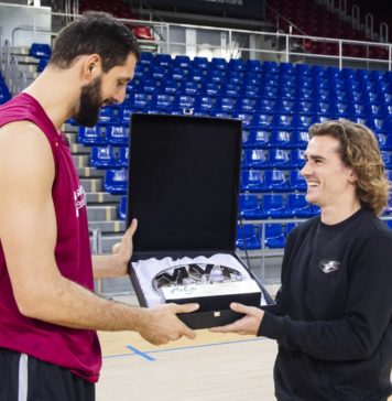 Barcelona-Griezmann-impressiona-estrela-do-Basquete