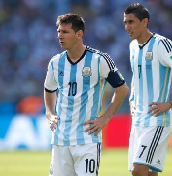 Barcelona | Di Maria diz que Messi é o melhor entre todos os craques A-esposa-de-Di-María-tem-um-pedido-engraçado-caso-messi-chegue-ao-PSG