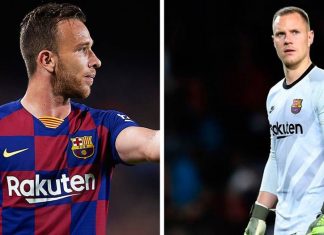 Ter-Stegen-e-Athur-Melo-preocupam-o-Barcelona