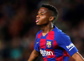 Barcelona | Ansu fati tem seu sonho realizado Ansu-Fati-brilha-e-Barcelona-goleia-o-Villarreal-na-estreia-da-La-Liga