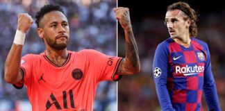 Barcelona-pretende-trocar-Griezmann-por-Neymar-segundo-jornal
