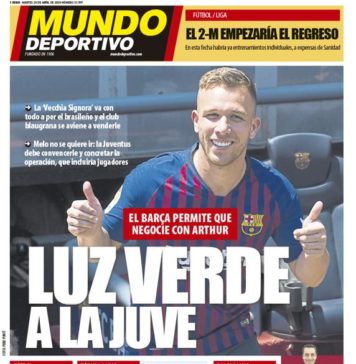 Barcelona deu sinal verde para Juventus negociar com Arthur, segundo jornal Barcelona-deu-sinal-verde-para-a-Juventus-negociar-com-Arthur