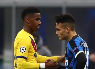 Barcelona-Inter-de-Milão-quer-Nelson-Semedo-Junior-Firpo-por-Lautaro-Martínez-segundo-jornal