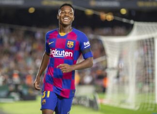 Pai de Ansu Fati: “Meu filho não pode ser titular do Barcelona no momento” Barcelona-Ansu-Fati-escolhe-os-seus-5-maiores-jogadores-de-todos-os-tempos
