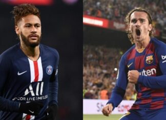 Barcelona | Griezmann poderá participar de uma troca por Neymar Barcelona-Griezmann-poderá-participar-de-uma-troca-por-Neymar