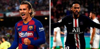 Barcelona-Griezmann-não-conseguiu-igualar-os-números-da-primeira-temporada-de-Neymar