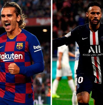 Barcelona-Griezmann-não-conseguiu-igualar-os-números-da-primeira-temporada-de-Neymar