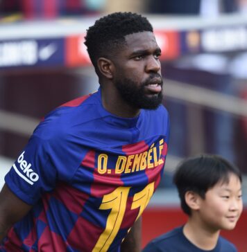 Barcelona-deseja-negociar-Samuel-Umtiti-com-a-Roma