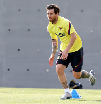 Barcelona-Lionel-Messi-acelera-sua-recuperação-de-lesão-no-tornozelo