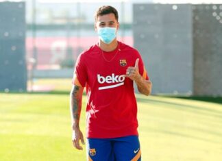 Barcelona-Coutinho-esta-na-fase-final-de-recuperação-antes-do-confronto-do-atleético