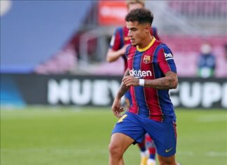 Barcelona-Philippe-Coutinho-​​deverá-perder-três-semanas-devido-a-lesão
