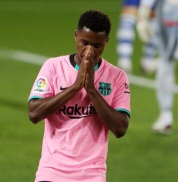Ansu Fati se aproxima do retorno ao Barcelona Barcelona-emite-atualização-sobre-a-lessão-de-Ansu-Fati-
