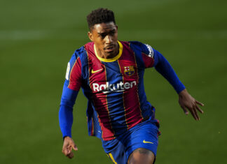Ferencváros x Barcelona: Provável escalação do Barça Negocio-fechado-Barcelona-vende-Juniro-Firpo-ao-Leeds-United