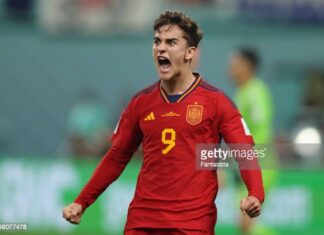 Gavi, da Espanha, é o mais jovem a ser titular em uma eliminatória da Copa do Mundo desde Pelé gavi-da-espanha-e-o-mais-jovem-a-ser-titular-em-uma-eliminatoria-da-copa-do-mundo-desde-pele